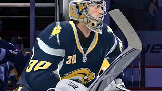 Buffalo Sabres vs Toronto Maple Leafs FULL GAME | NHL 10 AI Simulation Gameplay (CPU vs CPU)
