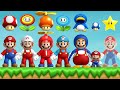 New Super Mario Bros. Wii - All Power-Ups