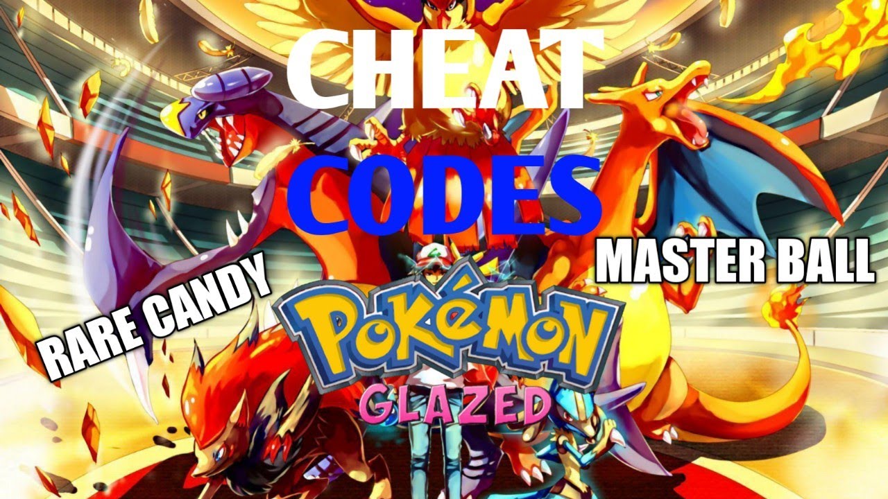 Pokemon Glazed Pokemon Cheats Pokemon GLAZED cheats. Rare Candies, Master Ball, Wild Pokemon Modifier