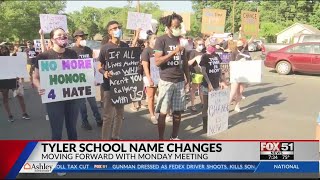 Tyler school name changes
