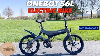 ONEBOT S6L Folding Electric Bike - Full Review