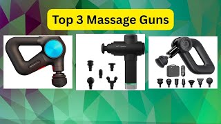 Top 3 Massage Guns: Theragun PRO Plus vs Hypervolt 2 Pro vs Bob & Brad D6 Pro (Honest Comparison!)