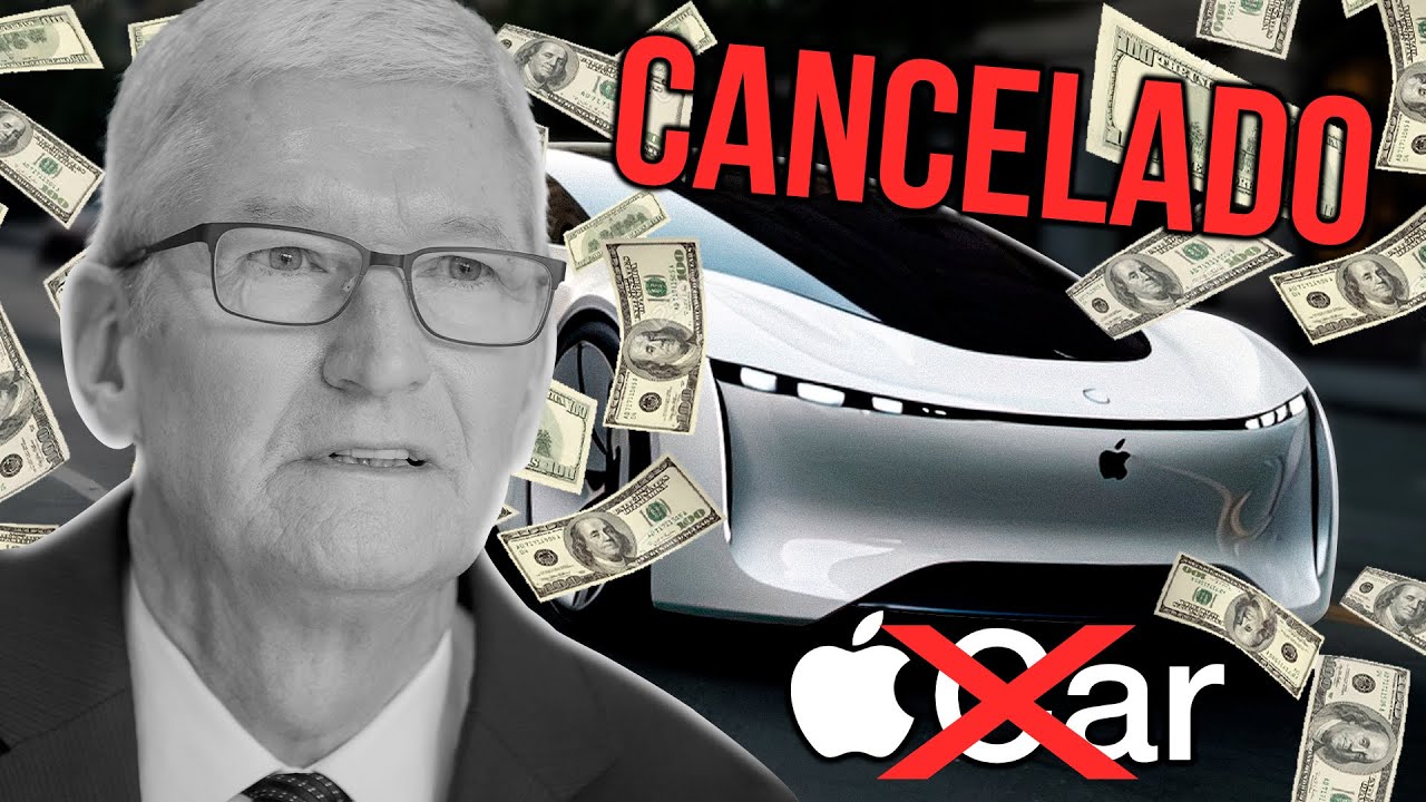 FIM DO SONHO! Apple joga bilhões de dólares no lixo e desiste de carro elétrico