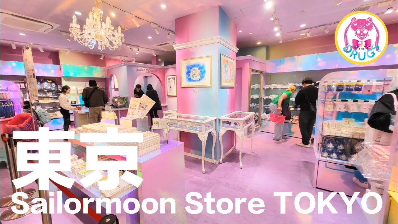 💀 VISIT | Sailor Moon Store Tokyo | April 2024 | ゼーラームーン | Takeuchi Naoko