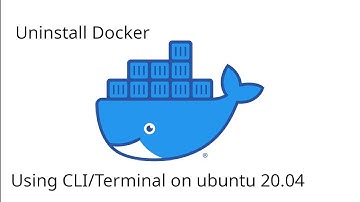 How to uninstall docker using cli