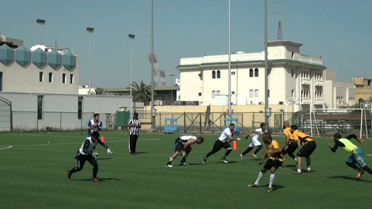 Kuwait Flag Football League 2016 week 5 Condensed (Games 1 to 3 ONLY