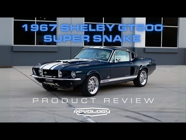 Revology Car Review | 1967 Shelby GT500 Super Snake in Dark Blue