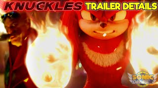 Knuckles trailer NEW DETAILS and easter eggs