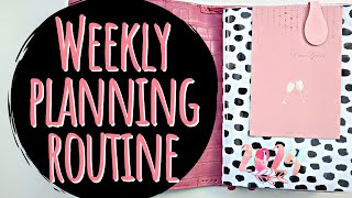 Prepping My Planner for the Week Ahead | Planning Routines