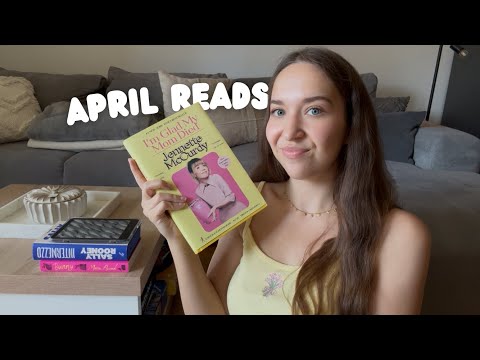 ASMR April Reading Wrap-Up 💐 (Book Triggers, Tapping, Page Flipping, Paper Sounds, Whispering)