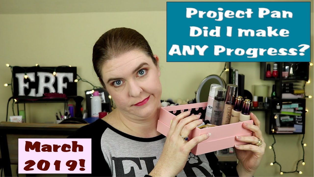 makeup artist Project Pan Update #2 | March 2019