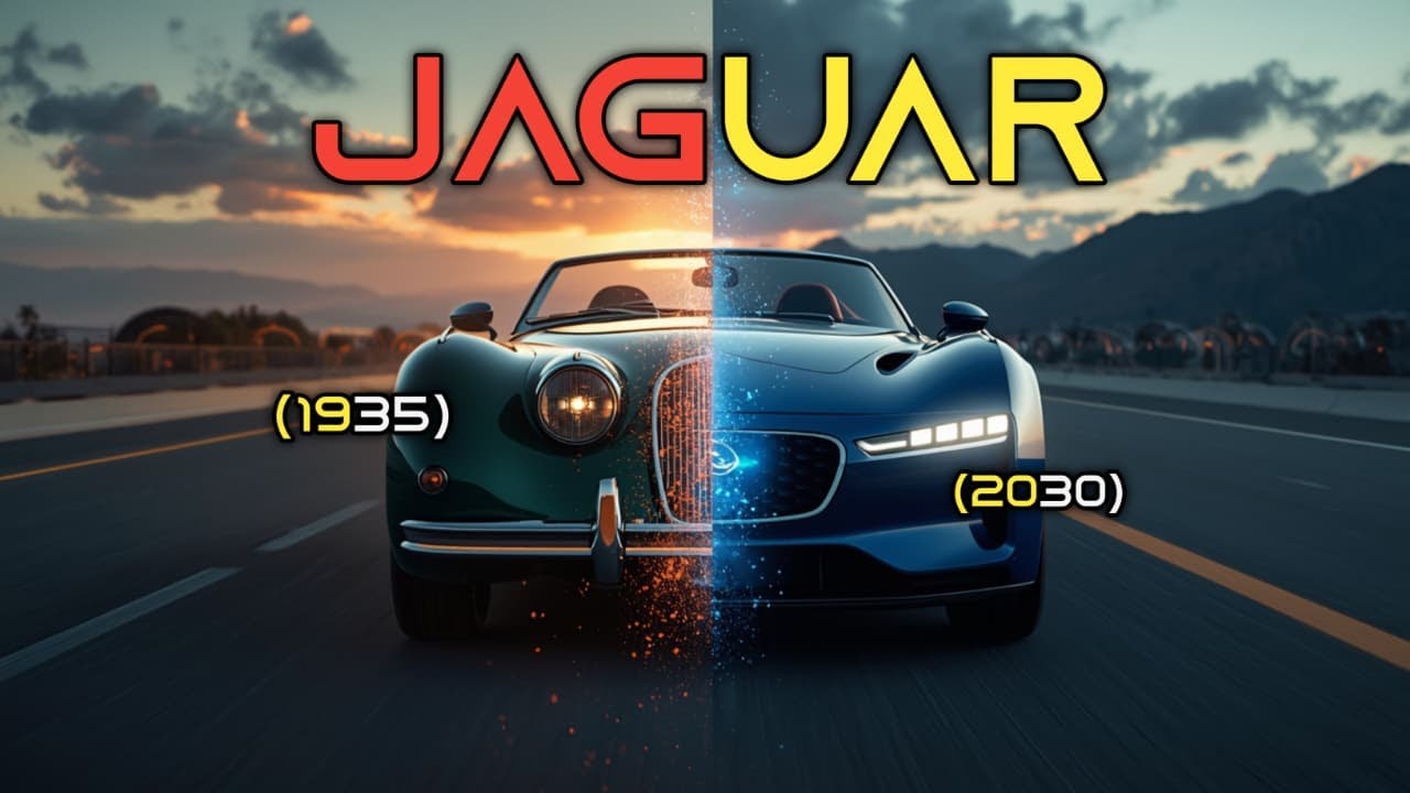 The Jaguar Car Evolution 1935 - 2030 | Best Jaguar Cars History
