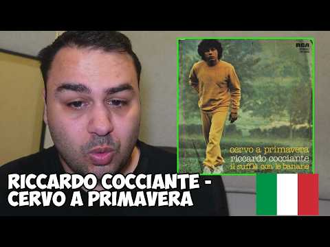 British Reaction to Riccardo Cocciante - CERVO A PRIMAVERA (Italian Music)