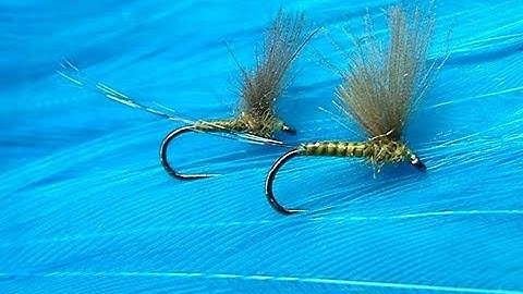 Tying a Sparse CDC Dun with Davie McPhail.
