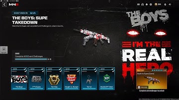 Unlock “THE BOYS” Mastery Camo FAST/EASY… (Blacklight Flashlight Update) - MW3 Supe Takedown Event!