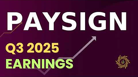 Paysign, Inc  PAYS Q3 2025 Earnings Call
