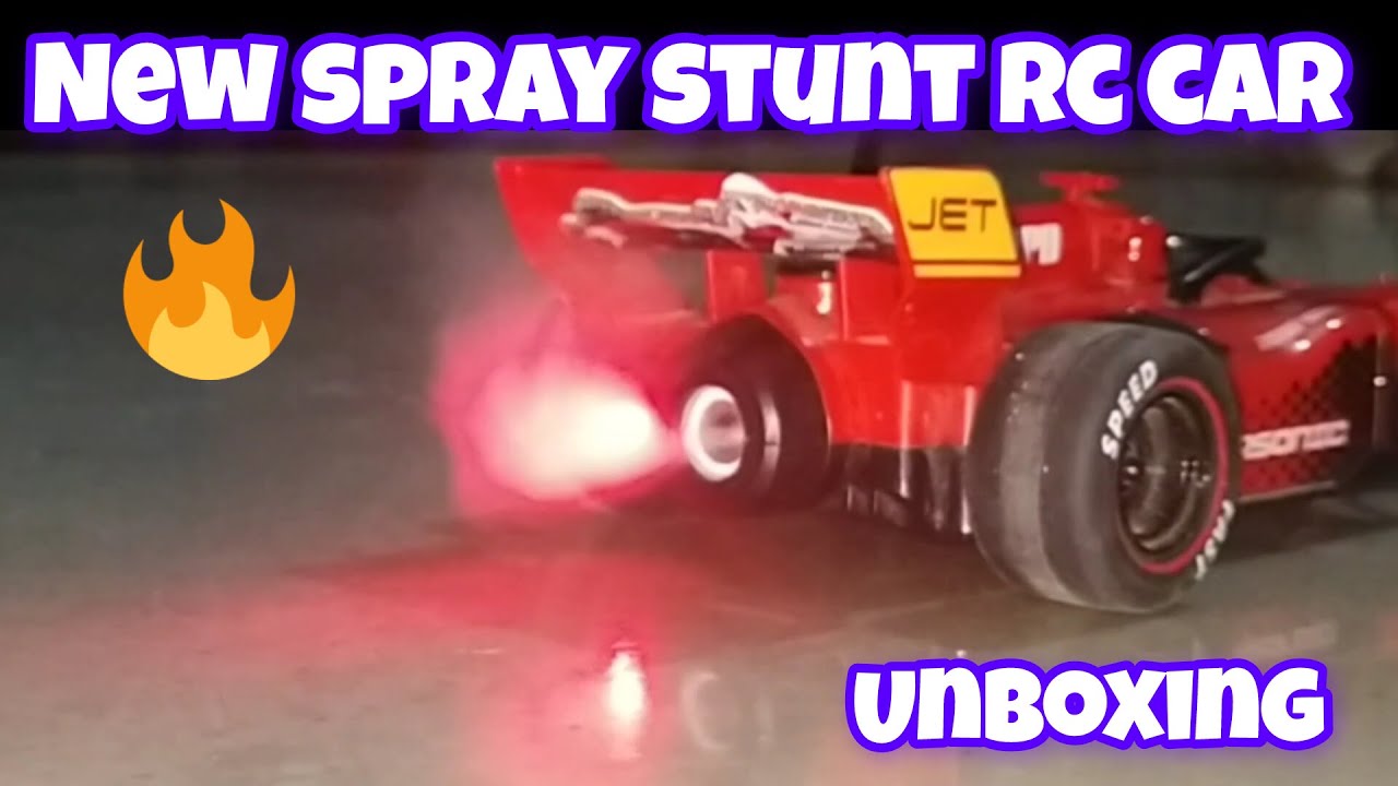 Spray stunt rc car | drift stunt car unboxing | spray stunt racing car | stunt spray drift rc car