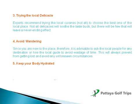 Fulfil your dream with Thailand luxury golf trips