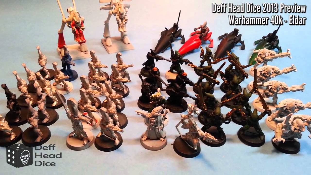 Deff Head Dice 2013 Channel Preview - Warmachine, Warhammer 40K and MORE!