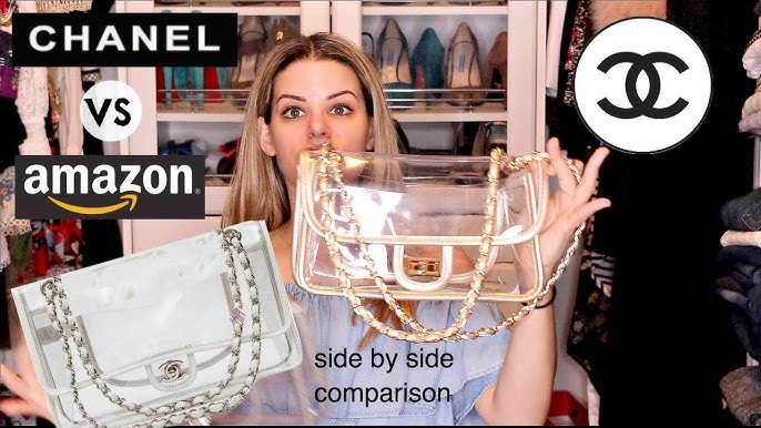 DUPES DESIGNER BAGS / CHANEL NAKED CLEAR BAG / CLEAR