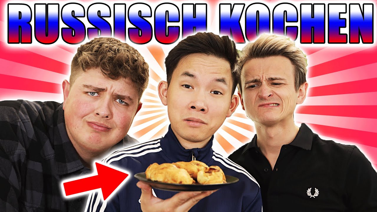 Ich koche das ERSTE Mal RUSSISCH (FAIL)🇷🇺 | mit Dima & Smiley