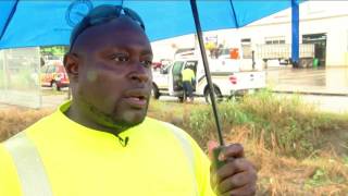 Chattanooga Public Works clear drains ahead of Cindy's heavy rain Thursday