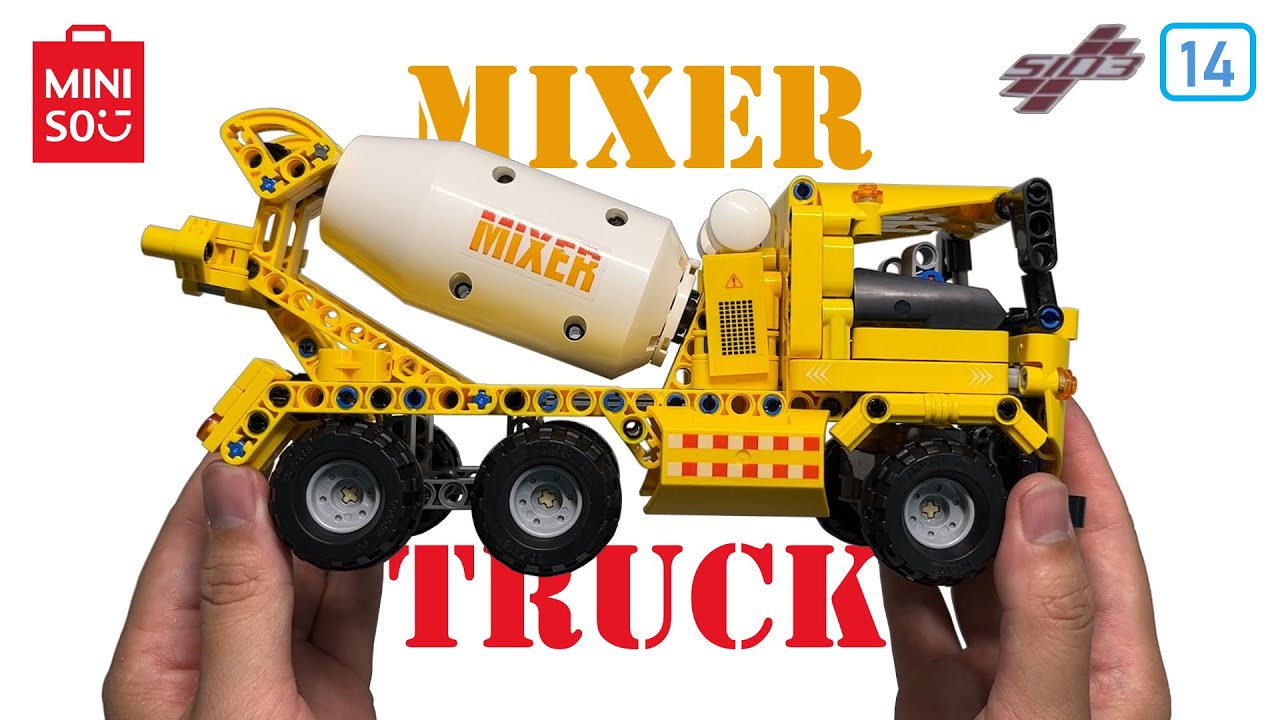 MINISO - Mixer Truck - Detailed Build Video - YouTube