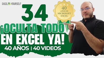 40 años de Excel | ¡Este truco hará que tu informe luzca 100% profesional! | Video 34 - 40 #excel
