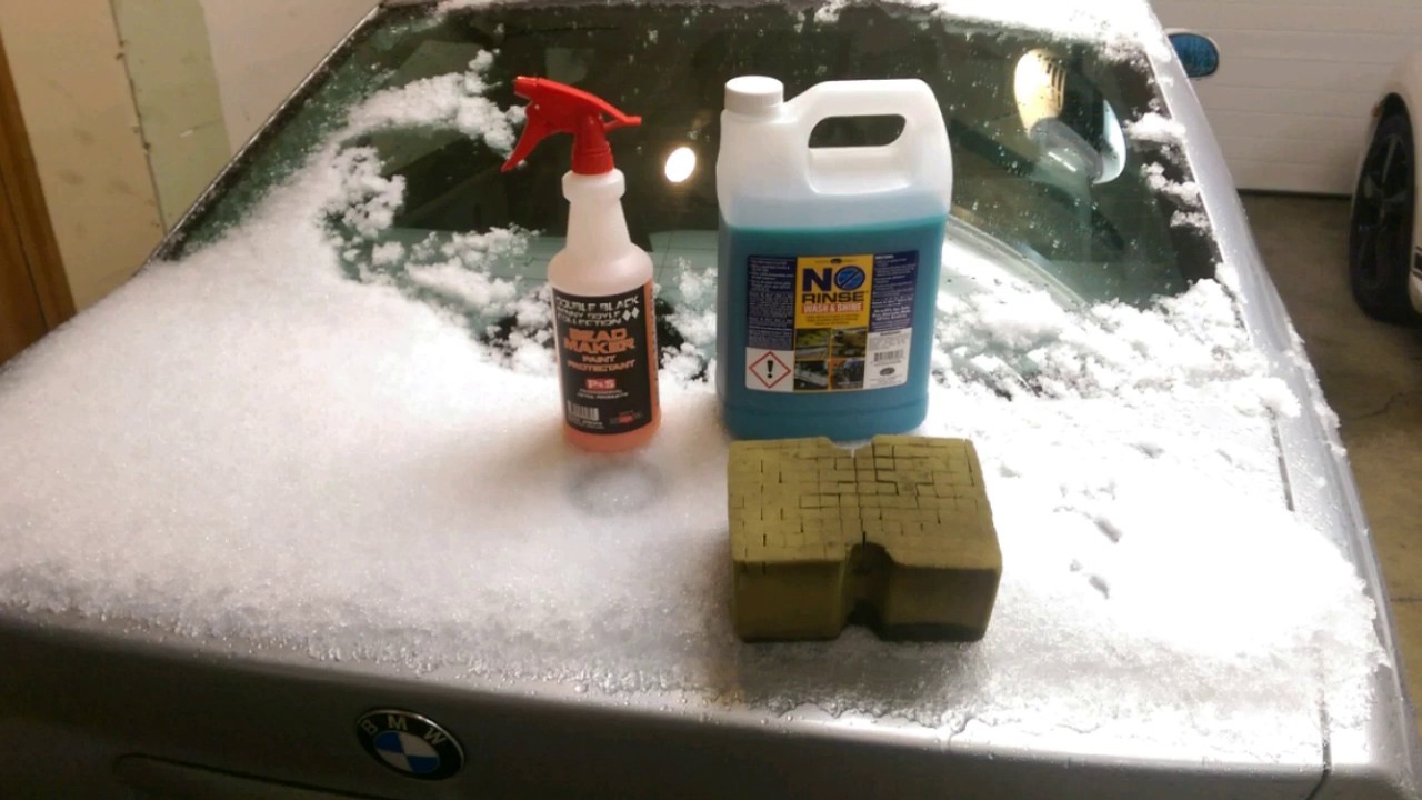Snow Day ONR Car Wash and Bead Maker BMW M3 E36 Optimum NO rinse