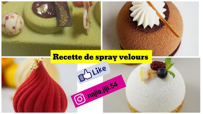 Trucs et astuces pour les sprays velours - Cakelicious