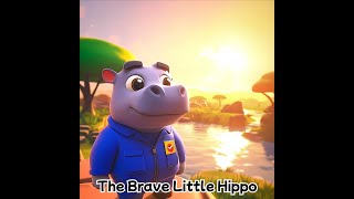 🦛💪 The Brave Little Hippo 🐾✨ | A Tiny Hero's Big Adventure!