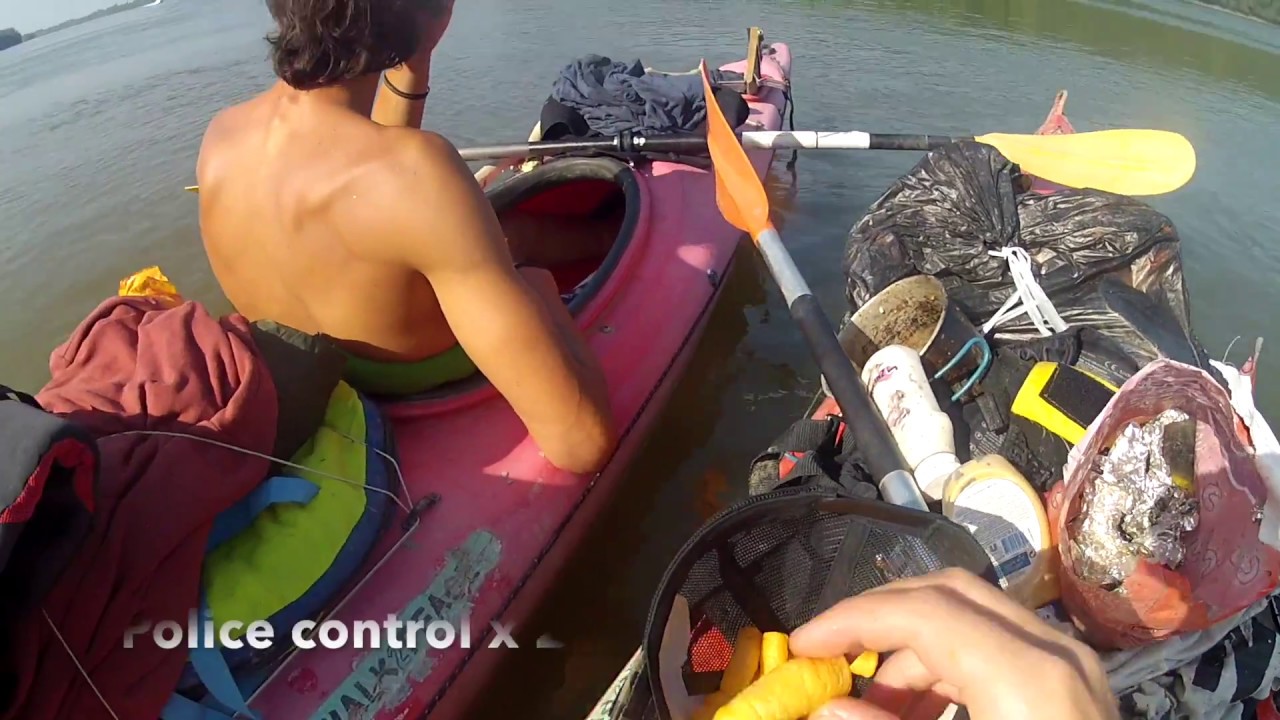 Crossing Europe in kayak in 38 days (2700km - 8 countries)