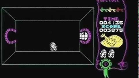 Atic Atac ZX Spectrum walkthrough