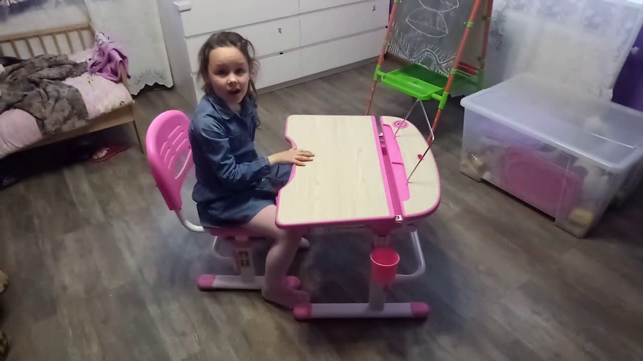 Парта-трансформер Fundesk Sorriso Pink