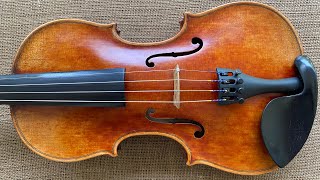 SOLD #1307 Killer Amati Model Violin that has Absolute Beast Mode TONE!  Take a Listen!