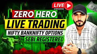 Expiry Hero Zero Trade Nifty SENSEX | Live Trading | Banknifty Analysis | 20-August | #livetrading