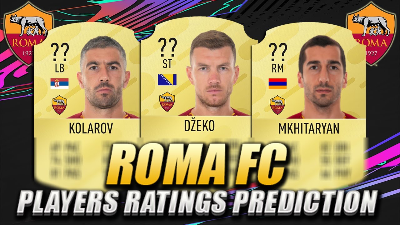 Fifa 21 Roma Fc Players Ratings Prediction W Dzeko Kolarov Mkhitaryan Youtube [ 720 x 1280 Pixel ]