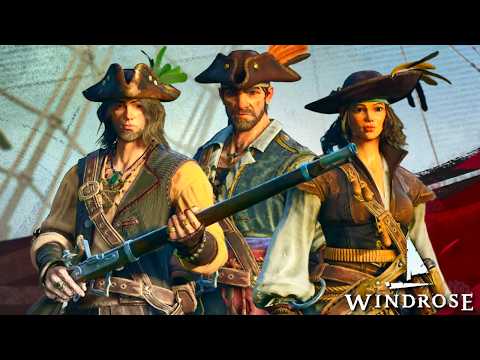 Addicted To This Amazing New Pirate Survival Game - Windrose Multiplayer