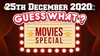 Flipkart Guess What Quiz Answers Today 25th December 2020, Movies Special Guess What Flipkart Quiz