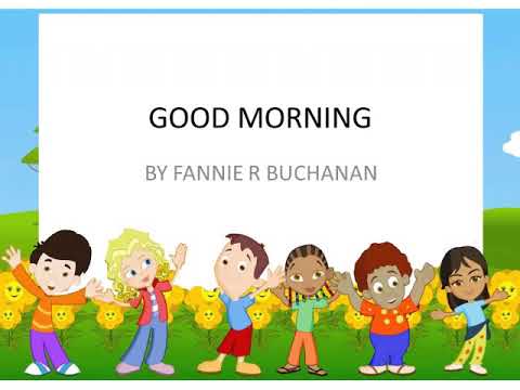 Good morning poem - YouTube