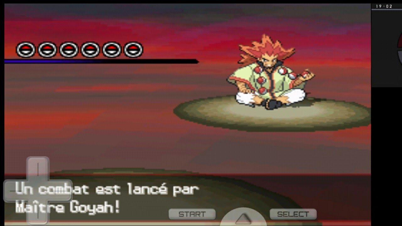 Pokemon Blanc La Ligue Pokemon Conseil 4 Maître Goyah Play fr Fin