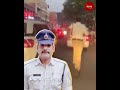 Watch: Hyderabad cop runs 2 kms to clear busy road for an ambulance