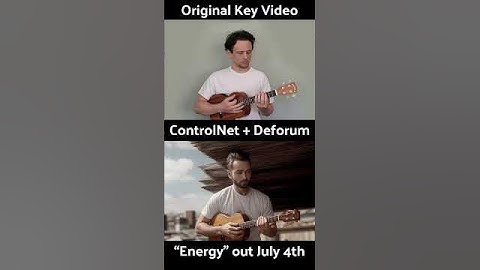 "Energy" - Elmore Stevens - Making of Stable Diffusion Control Net Deforum Music Video