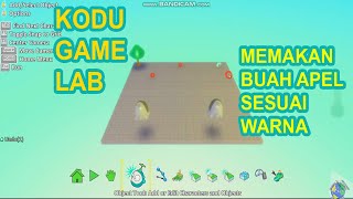 Belajar Kodu Game Lab #6 - Memakan Apel Sesuai Warna screenshot 4