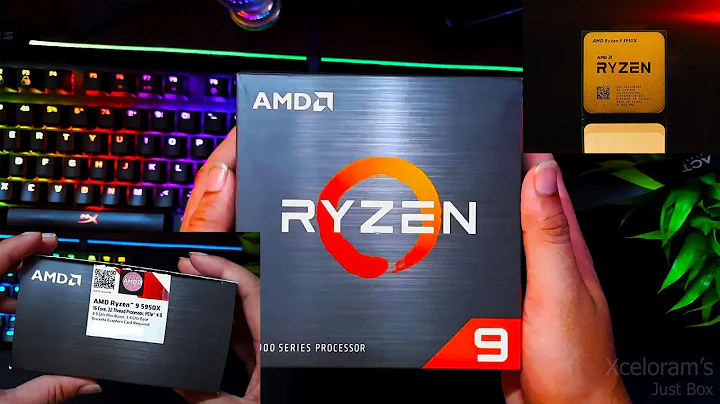 AMD Ryzen 9 5950X : Le processeur ultime ? Découvrez notre unboxing !