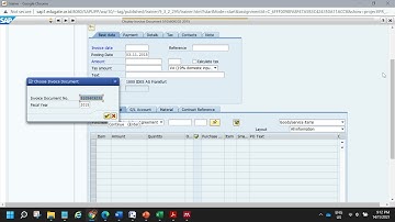 Unit 5 Exercise 17 Task 1 Valuated Goods Receipt and Invoice Entry 4  Display the invoice document
