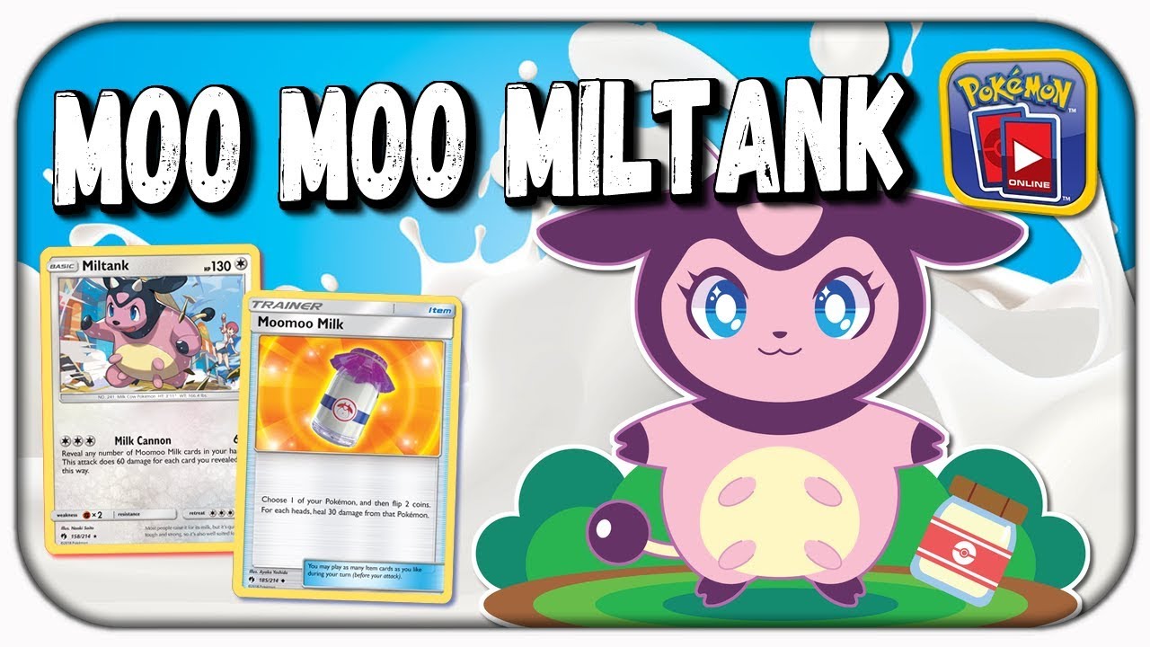 Pokémon TCG Moo Moo Miltank Deck! DECKTEST YouTube