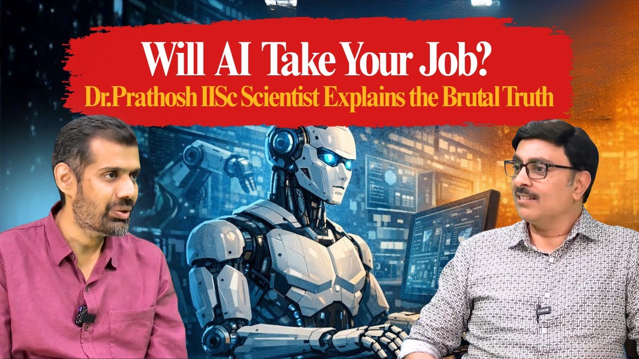 “The End of Jobs? AI, Humans & the New World Order” | Dr.Prathosh A P, AI Scientist, IISC