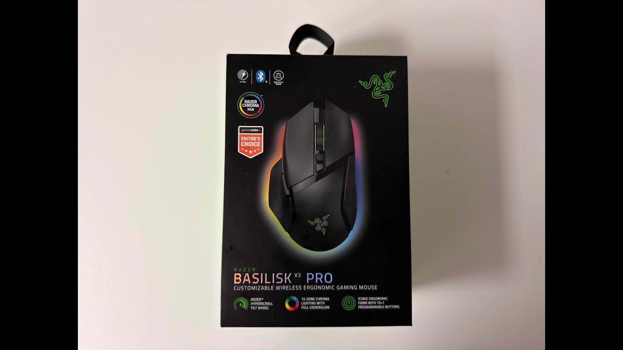 Razer Basilisk V3 Pro Unboxing | No Talking, LoFi Vibes | iPhone 17 Pro (Apple Log) 📱