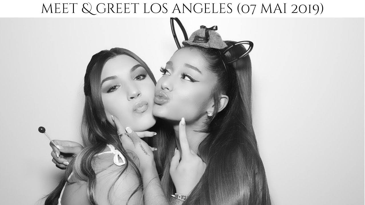 Ariana Grande L Meet Greet The Sweetener World Tour Los Angeles 07 Mai 2019